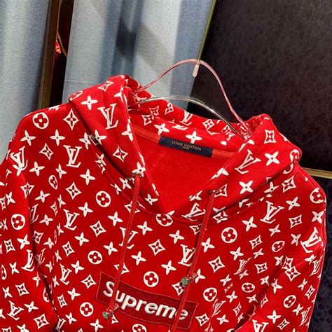 supreme lv hoodie replica|knockoff supreme shirt.